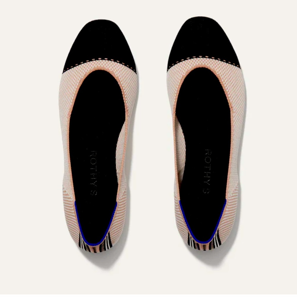 Rothy’s Shoes - ‘The Square’ in Tuxedo size 7.5